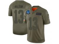 Men's #13 Limited T.Y. Hilton Camo Football Jersey Indianapolis Colts 2019 Salute to Service