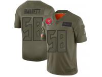 Men's #58 Limited Shaquil Barrett Camo Football Jersey Tampa Bay Buccaneers 2019 Salute to Service