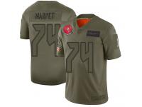Men's #74 Limited Ali Marpet Camo Football Jersey Tampa Bay Buccaneers 2019 Salute to Service