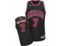 Men's Adidas Chicago Bulls #7 Michael Carter-Williams Swingman Black Alternate NBA Jersey