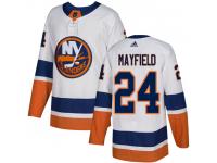 Men's Adidas New York Islanders #24 Scott Mayfield White Away Authentic NHL Jersey