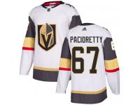 Men's Adidas NHL Vegas Golden Knights #67 Max Pacioretty Authentic Away Jersey White Adidas