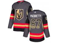 Men's Adidas NHL Vegas Golden Knights #67 Max Pacioretty Authentic Jersey Black Drift Fashion Adidas