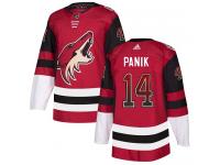 Men's Adidas Richard Panik Authentic Maroon NHL Jersey Arizona Coyotes #14 Drift Fashion