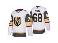 Men's Adidas Vegas Golden Knights #68 T.J. Tynan Authentic White Home NHL Jersey