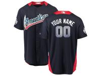 Men's American League Majestic Navy 2018 MLB All-Star Game Home Run Derby Custom Jersey