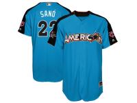 Men's American League Miguel Sano Majestic Blue 2017 MLB All-Star Game Home Run Derby Player Jersey