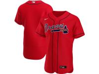 Men's Atlanta Braves Nike Red Alternate 2020 Official Team Jersey