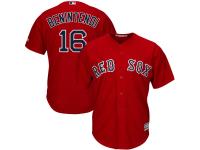 Men's Boston Red Sox Andrew Benintendi Majestic Alternate Scarlet Official Cool Base Player Jersey