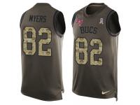 Men's Brandon Myers #82 Nike Green Jersey - NFL Tampa Bay Buccaneers Salute to Service Tank