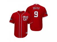 Men's Brian Dozier Washington Nationals Red 2019 World Series Champions Cool Base Jersey