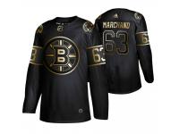 Men's Bruins Brad Marchand Black 2019 NHL Golden Edition Jersey