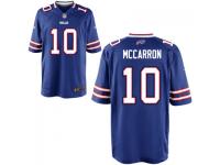 Men's Buffalo Bills #10 AJ McCarron Nike Royal Game Jersey