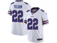 Men's Buffalo Bills T.J. Yeldon White Limited Color Rush Vapor Untouchable Jersey By Nike