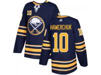 Men's Buffalo Sabres #10 Dale Hawerchuk adidas Navy Authentic Jersey