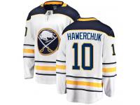Men's Buffalo Sabres #10 Dale Hawerchuk Fanatics Branded White Away Breakaway NHL Jersey