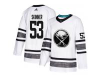 Men's Buffalo Sabres #53 Jeff Skinner Adidas White Authentic 2019 All-Star NHL Jersey