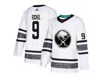 Men's Buffalo Sabres #9 Jack Eichel Adidas White Authentic 2019 All-Star NHL Jersey