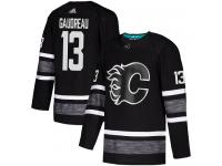 Men's Calgary Flames #13 Johnny Gaudreau Adidas Black Authentic 2019 All-Star NHL Jersey