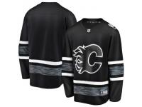 Men's Calgary Flames Blank Adidas Black Authentic 2019 All-Star NHL Jersey