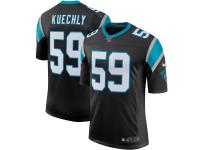 Men's Carolina Panthers Luke Kuechly Nike Black 100th Season Vapor Limited Jersey