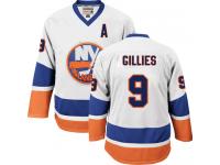 Men's CCM New York Islanders #9 Clark Gillies Royal Blue Authentic Throwback NHL Jersey (1)