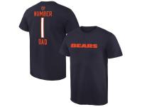 MEN'S CHICAGO BEARS PRO LINE NY NUMBER 1 DAD T-SHIRT