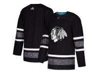 Men's Chicago Blackhawks adidas Black 2019 NHL All-Star Game Parley Authentic Jersey