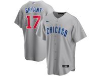 Men's Chicago Cubs Kris Bryant Nike Gray Road 2020 Player Jersey