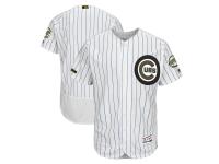Men's Chicago Cubs Majestic White 2018 Memorial Day Authentic Collection Flex Base Team Jersey
