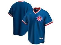 Men's Chicago Cubs Nike Royal Road Cooperstown Collection Jersey
