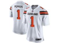 Men's Cleveland Browns Jabrill Peppers Nike White 2017 Draft Pick Game Jersey