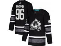 Men's Colorado Avalanche #96 Mikko Rantanen Adidas Black Authentic 2019 All-Star NHL Jersey