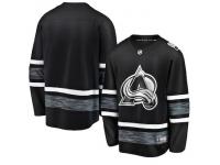 Men's Colorado Avalanche Blank Adidas Black Authentic 2019 All-Star NHL Jersey