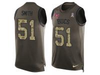Men's Daryl Smith #51 Nike Green Jersey - NFL Tampa Bay Buccaneers Salute to Service Tank Top