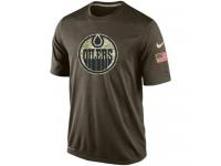 Men's Edmonton Oilers Salute To Service Nike Dri-FIT T-Shirt
