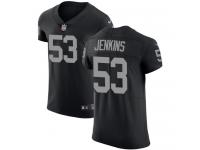Men's Elite Jelani Jenkins #53 Nike Black Home Jersey - NFL Oakland Raiders Vapor Untouchable