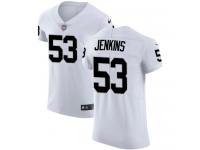 Men's Elite Jelani Jenkins #53 Nike White Road Jersey - NFL Oakland Raiders Vapor Untouchable