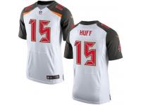 Men's Elite Josh Huff #15 Nike White Road Jersey - NFL Tampa Bay Buccaneers