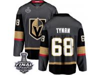 Men's Fanatics Branded Vegas Golden Knights #68 T.J. Tynan Black Home Breakaway 2018 Stanley Cup Final NHL Jersey