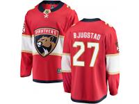 Men's Florida Panthers #27 Nick Bjugstad Red Home Breakaway NHL Jersey
