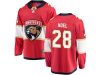 Men's Florida Panthers #28 Serron Noel Red Home Breakaway NHL Jersey