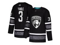 Men's Florida Panthers #3 Keith Yandle Adidas Black Authentic 2019 All-Star NHL Jersey