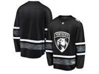 Men's Florida Panthers Blank Adidas Black Authentic 2019 All-Star NHL Jersey