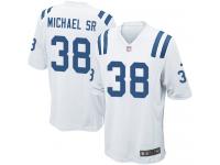 Men's Game Christine Michael Sr #38 Nike White Road Jersey - NFL Indianapolis Colts