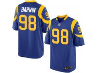 Men's Game Connor Barwin #98 Nike Royal Blue Alternate Jersey - NFL Los Angeles Rams
