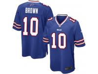 Men's Game Philly Brown #10 Nike Royal Blue Home Jersey - NFL Buffalo Bills
