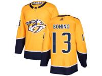 Men's Hockey Nashville Predators #13 Nick Bonino Home Gold Jersey