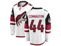 Men's Kevin Connauton Breakaway White Away NHL Jersey Arizona Coyotes #44