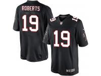 Men's Limited Andre Roberts #19 Nike Black Alternate Jersey - NFL Atlanta Falcons
